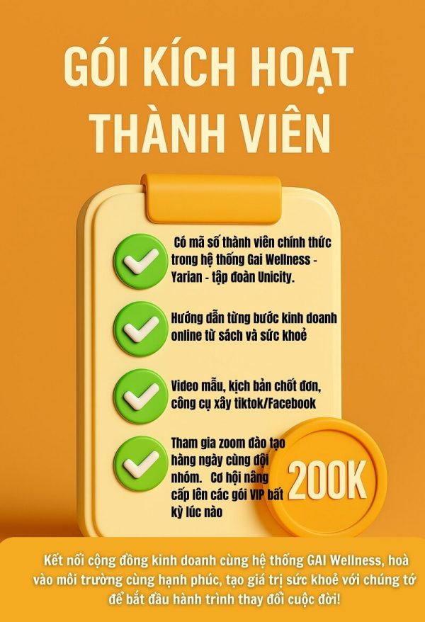Gói Kích Hoạt Thành Viên